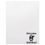 StrokeStinks Skunk Awareness Design Customized Letterhead
