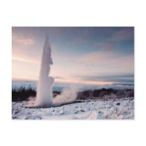 Strókur geysir postcards