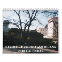 Stroll Through Americana 2010 Calendar