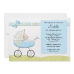 Stroller Baby Shower Invitation