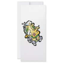 Stroller Face Personalized Rack Card