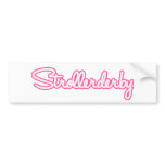 Strollerderby bumper stickers