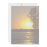 Strolling couple at sunset, Ottawa River, Ontario, Invite
