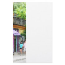 Strolling Down Thames Street Newport RI Stationery Design