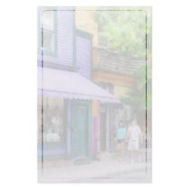 Strolling Down Thames Street Newport RI Personalized Stationery