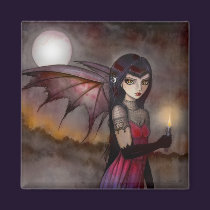 Strolling Victoria Vampire Magnet magnets