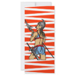 Strong Amazon Women Custom Rack Cards