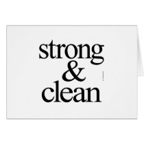 Strong and clean cards by macwells Strong and clean cards