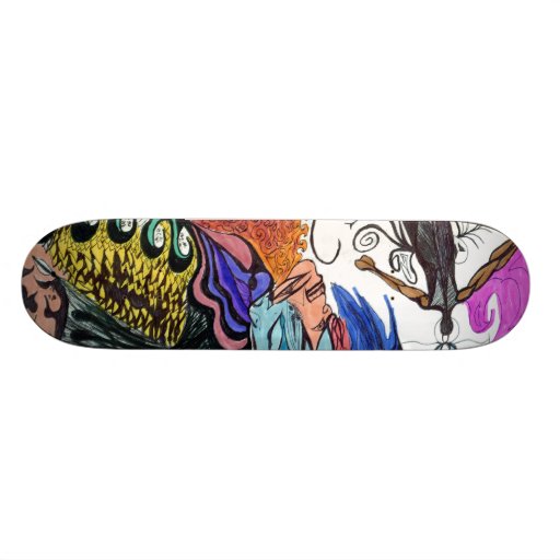 Strong Arm Skate Board Deck Zazzle