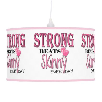 STRONG BEATS Skinny everyday! Pink Boxing Gloves Lamps