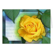 Strong, Beautiful Fighter! Greeting Card
