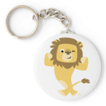 Strong Cartoon Lion keychain