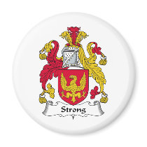 Strong Family Crest magnets by coatsofarms Strong Family Crest magnets
