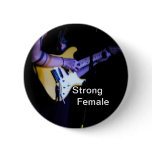 Strong Female Button
