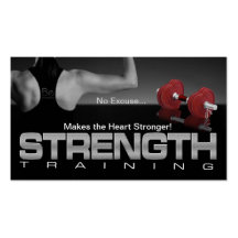 Strong Heart Business Card