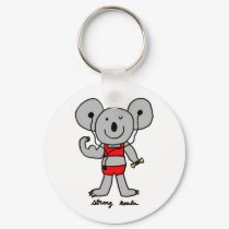 Strong Koala Keychain