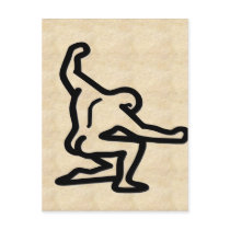 Strong Man postcards