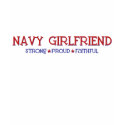Strong Proud Faithful - Navy Girlfriend t-shirts by onestopguardshop Strong Proud Faithful - Navy Girlfriend t-shirts