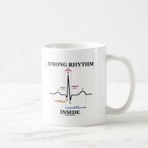 Strong Rhythm Inside (ECG/EKG Heartbeat) Mugs