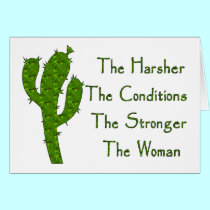 Strong Woman cards