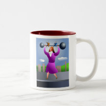 Strong Woman Coffee Mugs