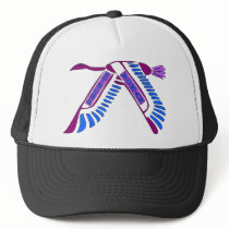 Strong Woman Flying hats