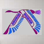 Strong Woman Flying Print