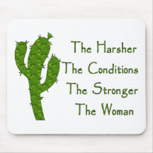 Strong Woman Mouse Mats