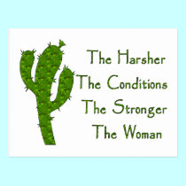 Strong Woman postcards