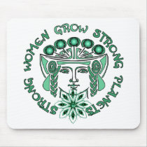 Strong Women Strong Planet Mouse Mat