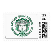 Strong Women Strong Planet postage