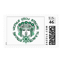 Strong Women Strong Planet Postage