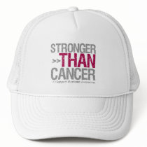Stronger Than Cancer - Myeloma hats by cancerapparel Stronger Than Cancer - Myeloma hats