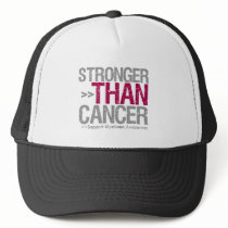 Stronger Than Cancer - Myeloma hats by cancerapparel Stronger Than Cancer - Myeloma hats