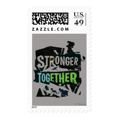 Stronger Together Lion Guard Graphic Postage Stamp