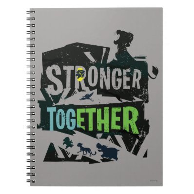 Stronger Together Lion Guard Graphic Spiral Notebook