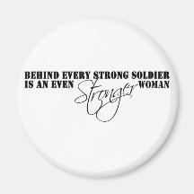 Stronger Woman Refrigerator Magnets