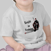 Stronghold Crusader - Knight in Training - Baby t-shirts by fireflystudios Stronghold Crusader - Knight in Training - Baby t-shirts