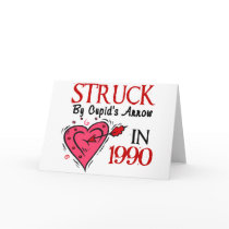 Struck By Cupid’s Arrow In 1990 cards