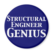 Structural Engineer Genius Gifts Fridge Magnet