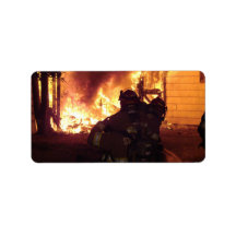Structure Fire Custom Address Labels