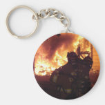 Structure Fire Key Chain