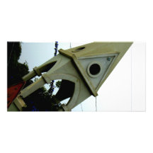 Structure Photo Greeting Card