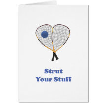 Strut Stuff Racquetball Cards