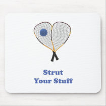 Strut Stuff Racquetball Mouse Mats