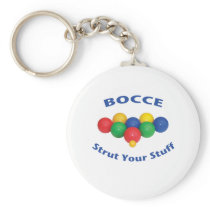 Strut Your Stuff Bocce Ball Keychains