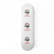 Strut Your Stuff Bowling Skate Board Deck