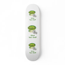 Strut Your Stuff Pinball Skate Deck