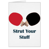 Strut Your Stuff Ping Pong