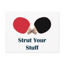 Strut Your Stuff Ping Pong